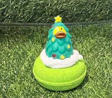 Load image into Gallery viewer, Christmas 🎅 Duck 🦆 Doughnut Bath Bombs