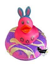 Load image into Gallery viewer, Easter Duck 🦆 & Bunny 🐰 Pop-It Doughnut  Bath Bombs