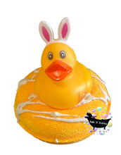 Load image into Gallery viewer, Easter Duck 🦆 & Bunny 🐰 Pop-It Doughnut  Bath Bombs