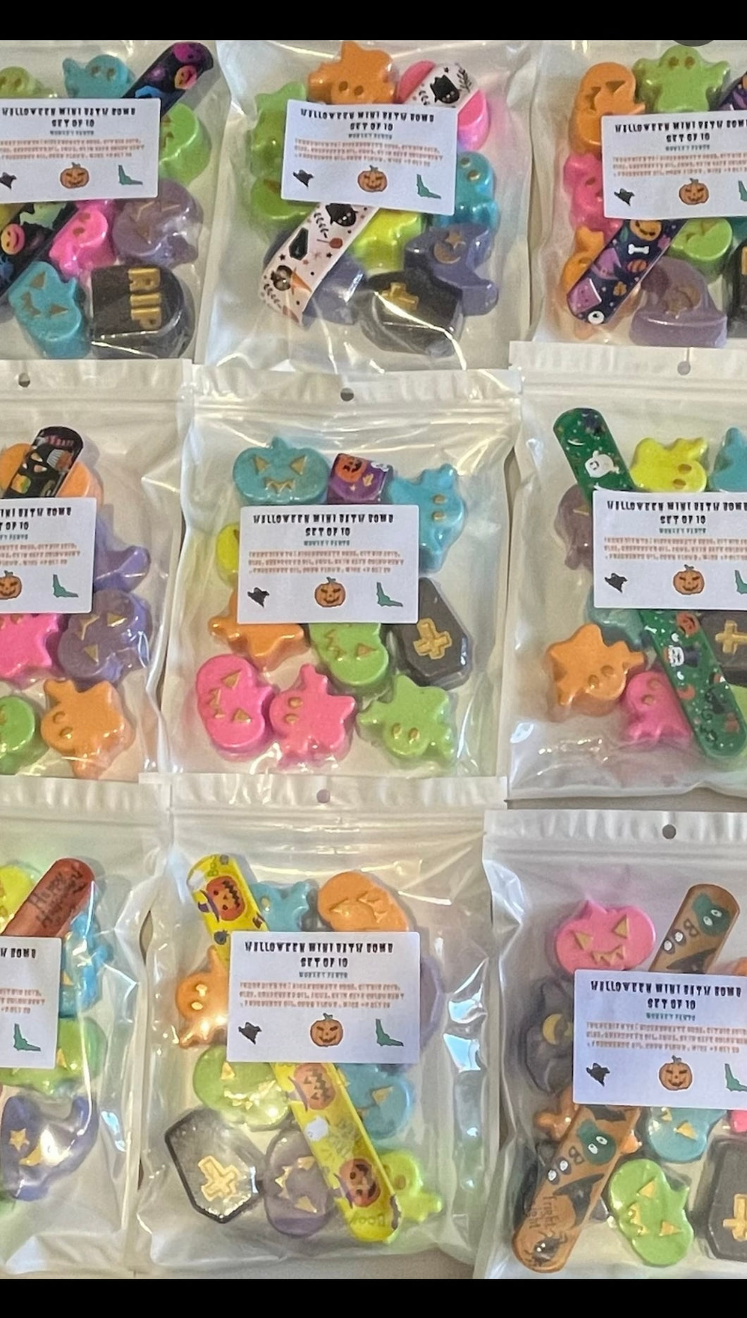 Halloween Spooky 👻 Mini Bath Bombs
