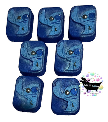 Stitch with toy in it