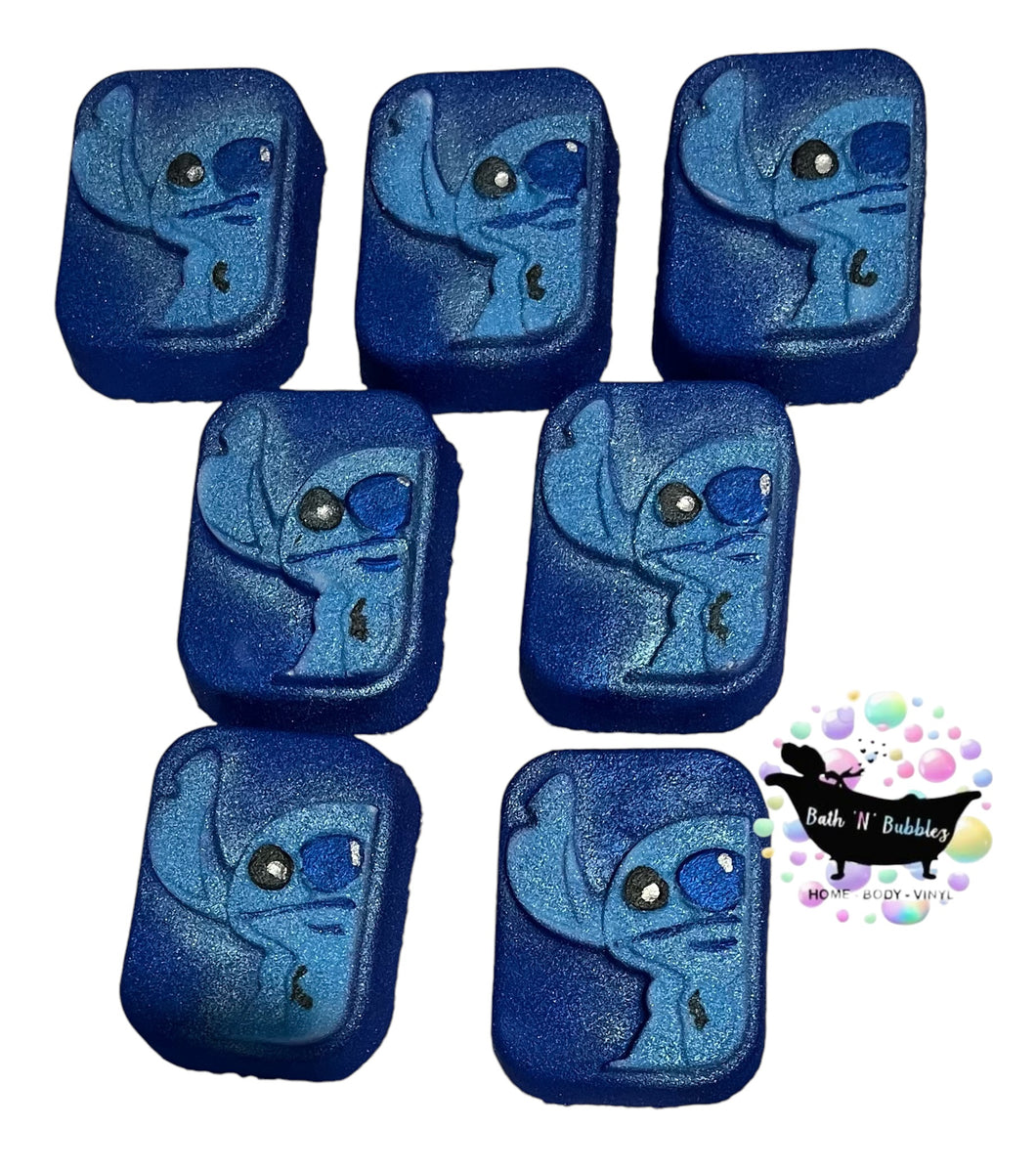 Stitch with toy in it