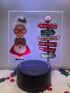 Christmas Theme Night Lights
