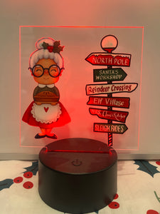 Christmas Theme Night Lights