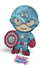 Load image into Gallery viewer, Superhero Bath Bomb with a Keyring Toy