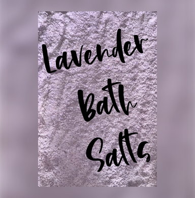 Lavender Bath Salts 500g