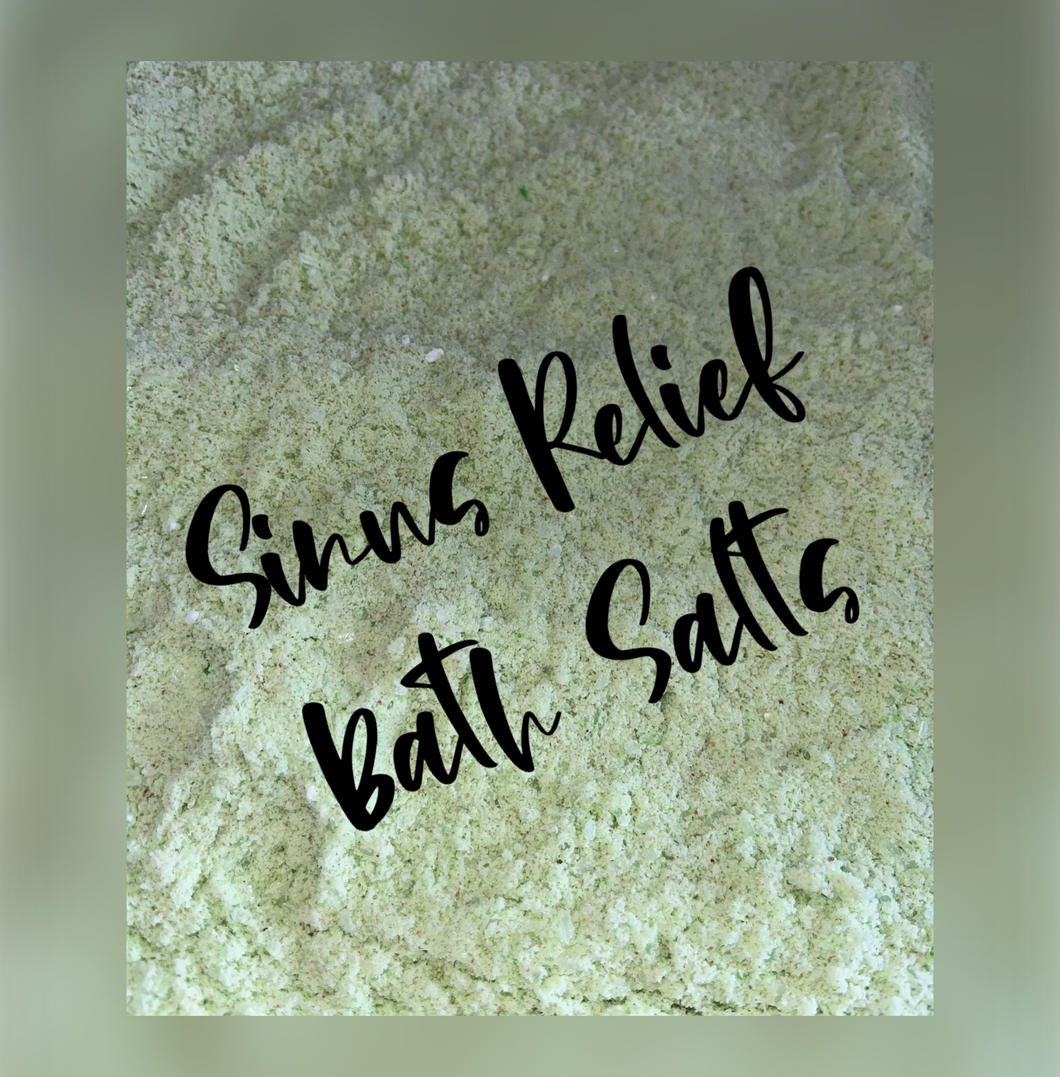 Sinus Relief Bath Salts 500g