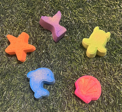 Sea Creatures Toddler Bath Bombs Mixed 250