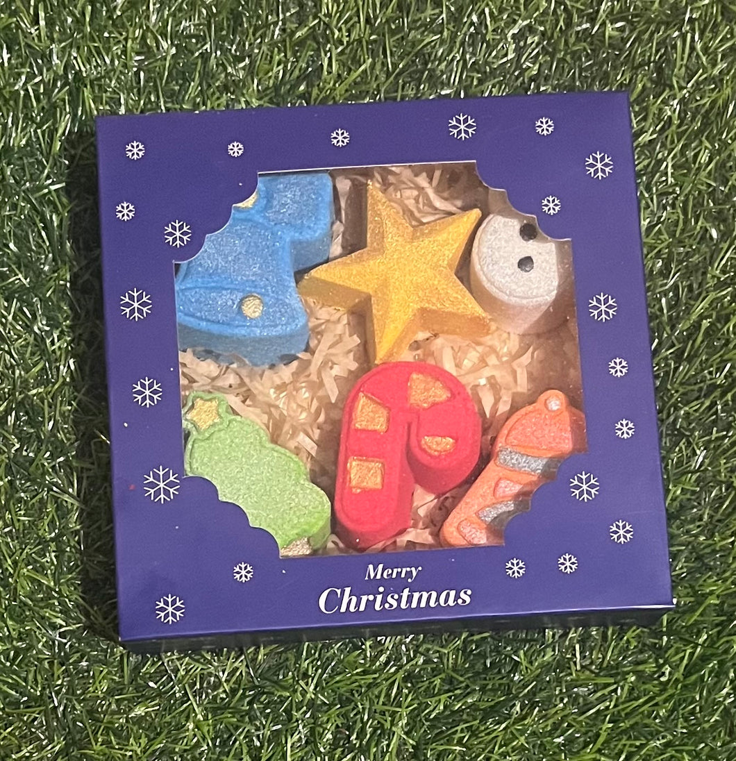 Christmas Toddler Bath Bomb Set of 6