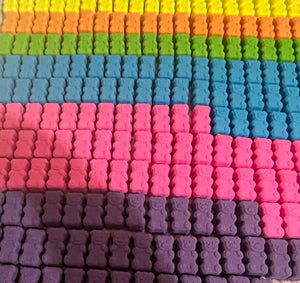 Mini Gummy Bear Bath Bombs