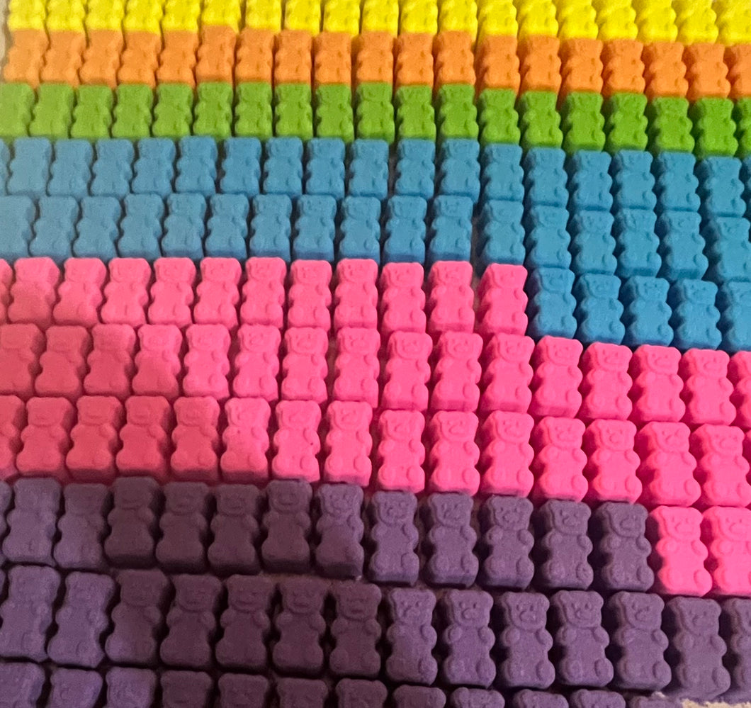 Mini Gummy Bear Bath Bombs