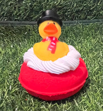 Load image into Gallery viewer, Christmas 🎅 Duck 🦆 Doughnut Bath Bombs