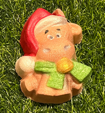 Reindeer with Xmas hat