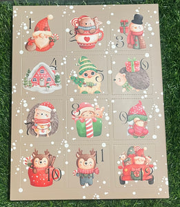 12 Days of Christmas Advent Boxes ONLY 6 BATH BOMB ONES ONLY LEFT