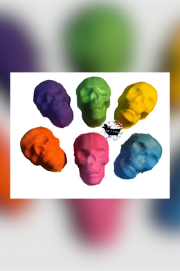 6 set of Skulls Large