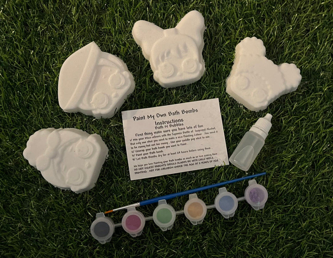LOL Paint my Own Bath Bombs