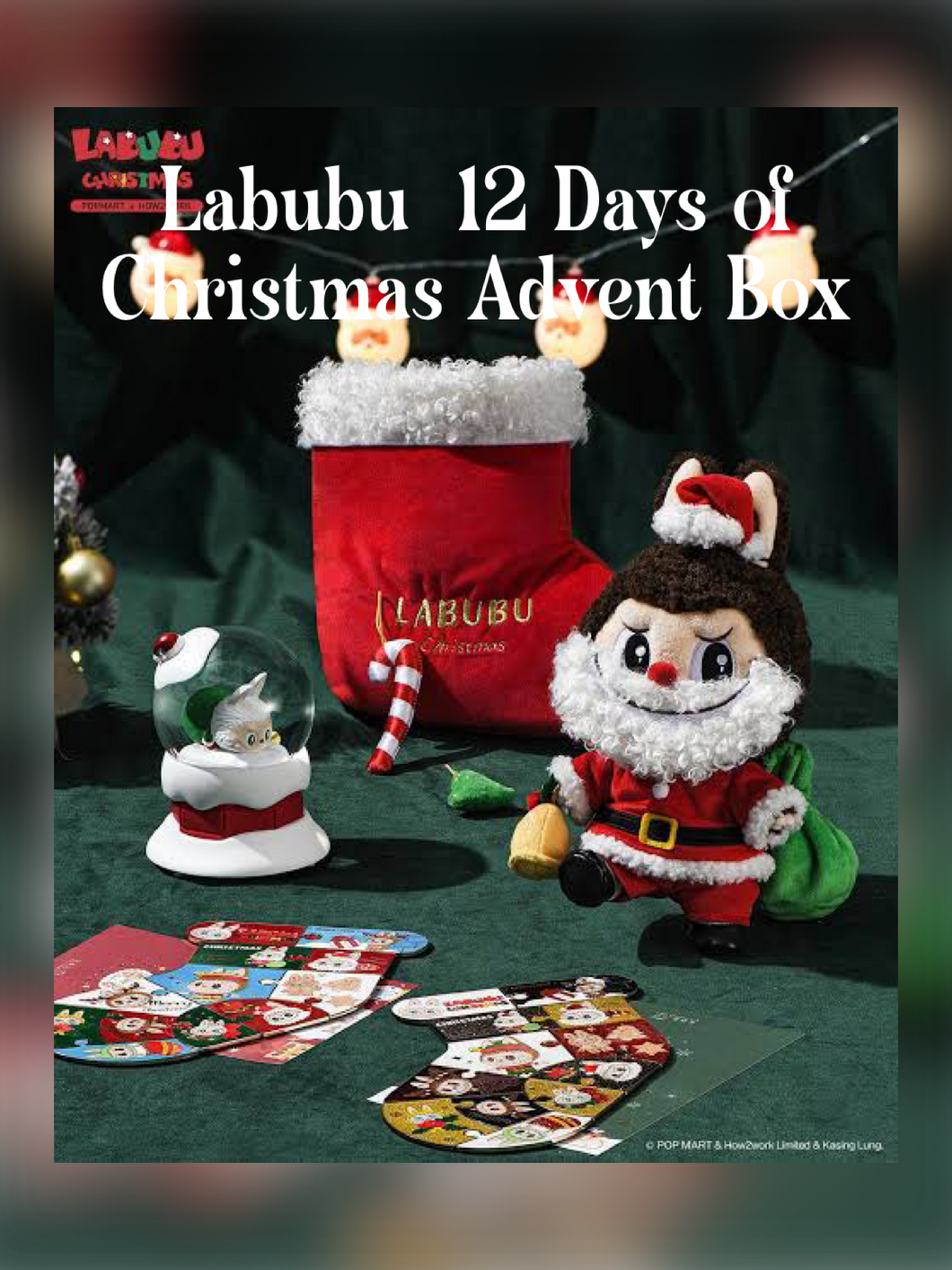 Labubu 12 Days of Christmas Advent Boxes PRE ORDER PRICE
