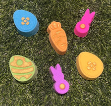 Load image into Gallery viewer, Easter Shape Toddler Bath Bombs Set of  10 Mixed