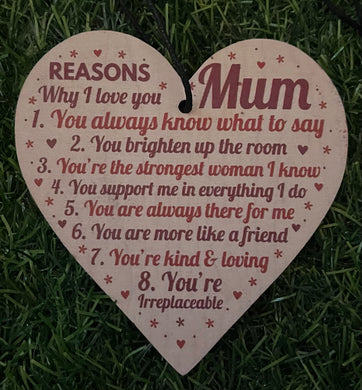 Mum Hanger  Reasons i love you