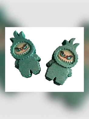 Grinch Labubu Toy surprise bath Bombs