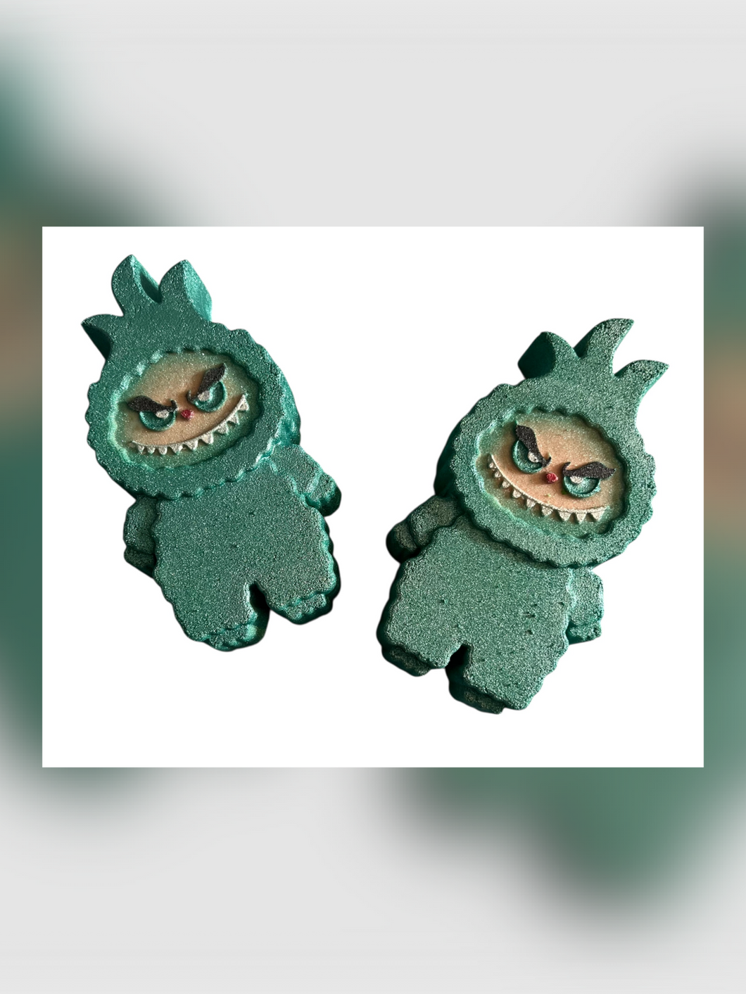 Grinch Labubu Toy surprise bath Bombs