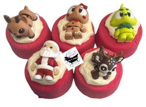 Christmas 3D Toy Bath Bombs