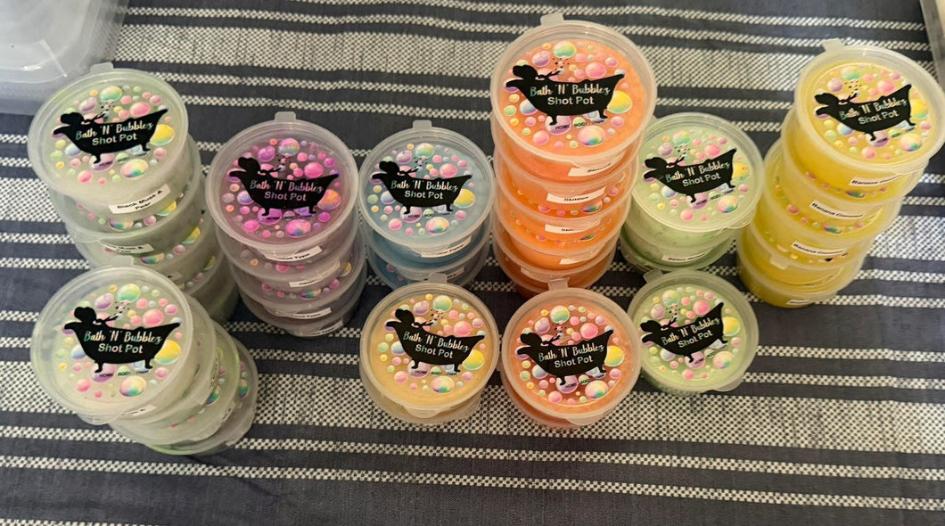 Clearance shot pots and clam shells