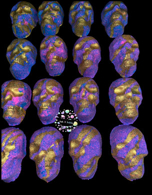Rainbow Death Skull