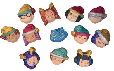 K-Pop Christmas Mini Bath Bombs 10 Pack