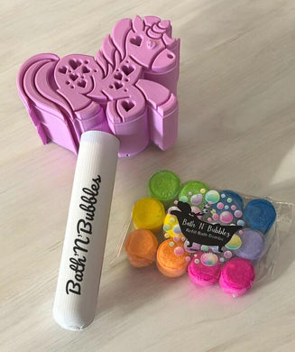 Unicorn Bath Bomb Wands