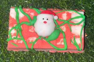 Christmas Waffle Squishie bath bomb