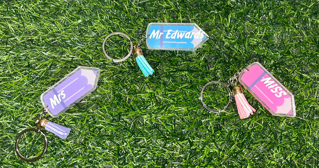 Pencil Keyring