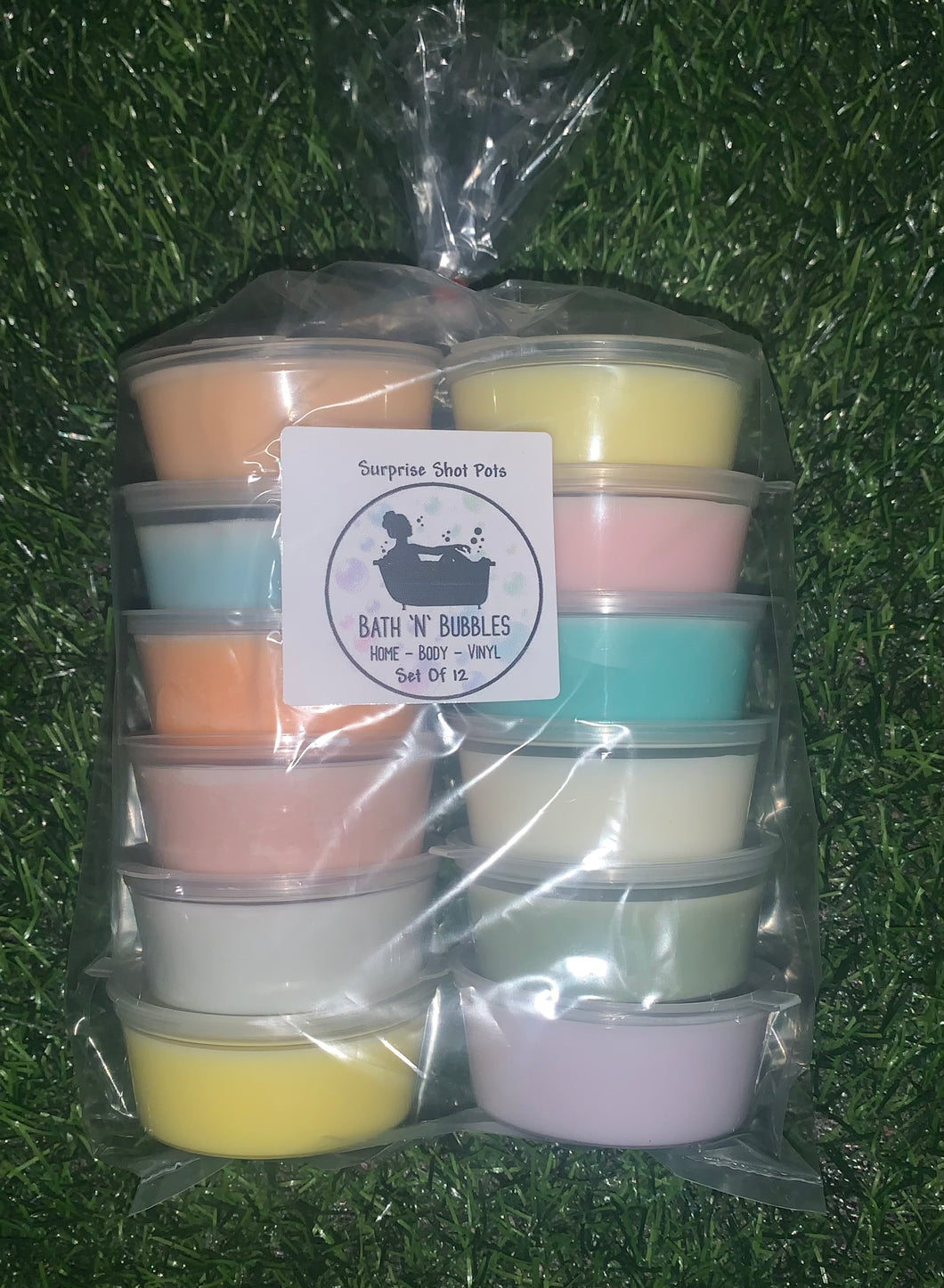 Bag Of Surprise Shot Pot Melts Set of  12  ( RESTOCKED)