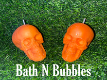 Load image into Gallery viewer, Unscented Skull Candles