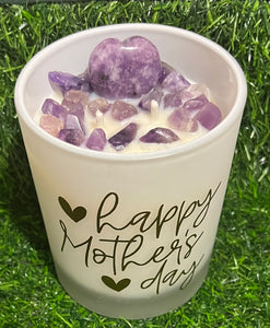 Mother's Day Crystal Infused Candles Large