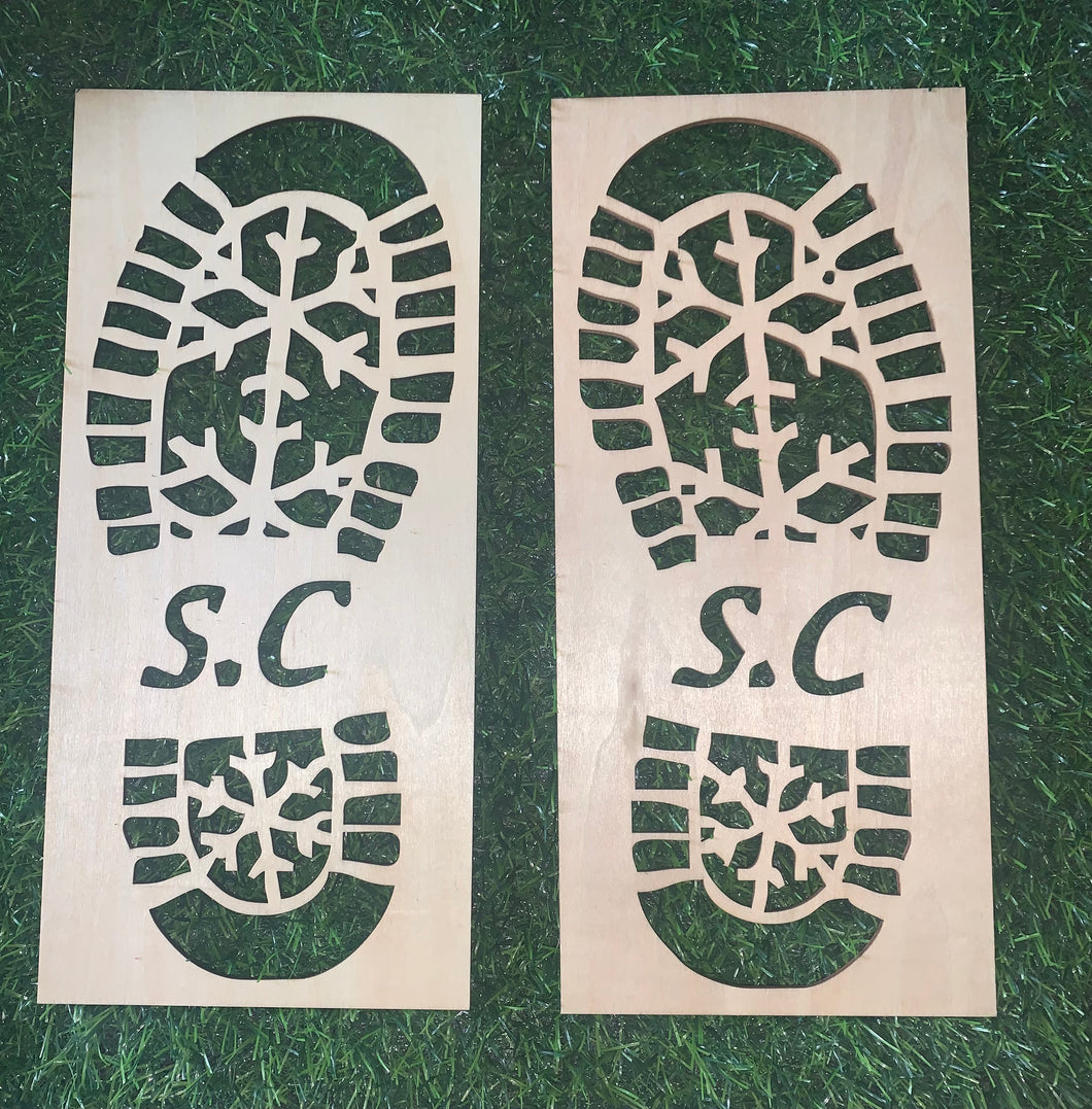 SANTA BOOT PRINTS NOW IN STOCK
