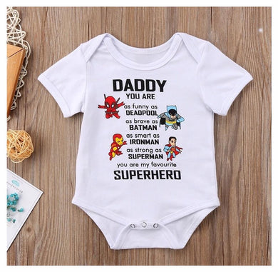 Daddy Super Hero Suit