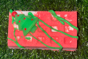 Christmas Waffle Squishie bath bomb