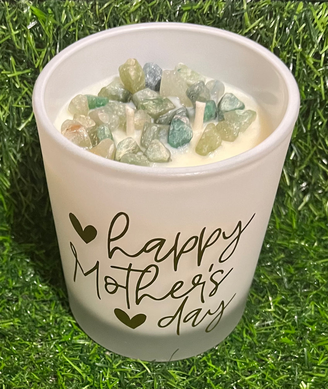 Mother's Day Crystal Infused Candles Large