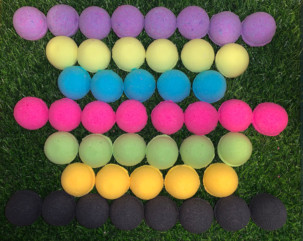 Rainbow Bags Of Fun Mini Bath Bombs Pack of 25 Bulk Buy