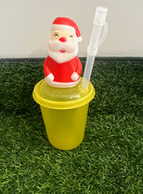 Load image into Gallery viewer, Christmas Cups / Bottles with straws PRE ORDERS